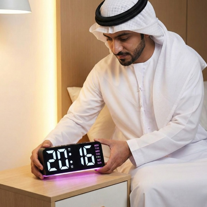 ساعة Spectrum الرقمية الذكية